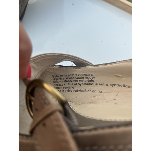 Women's Light brown leather upper NATURALIZER / shoes , 8,5 M - Picture 13 of 13